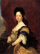 Niccolo Cassana Anna Maria Luisa de'Medici France oil painting artist